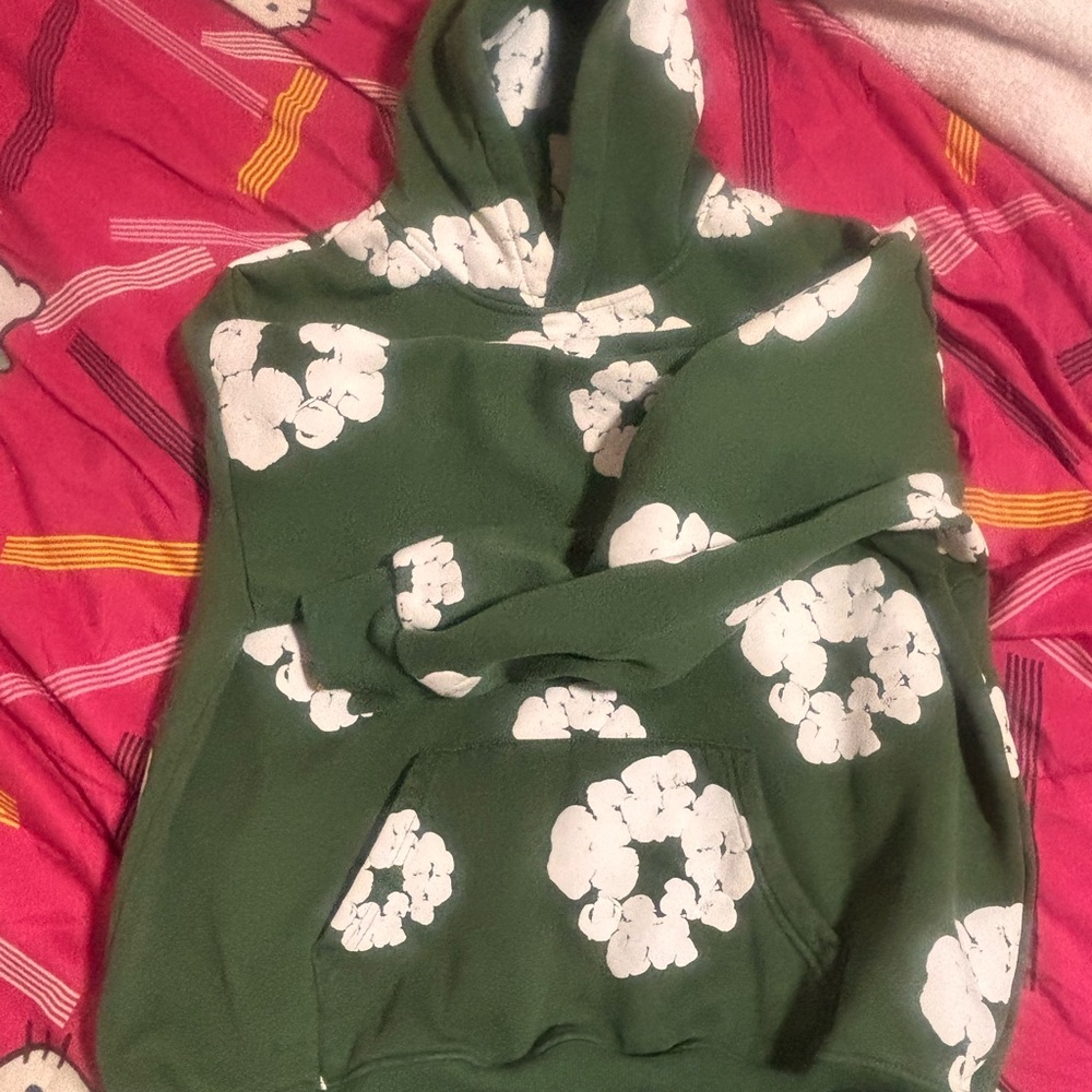 Green Denim Tears Hoodie